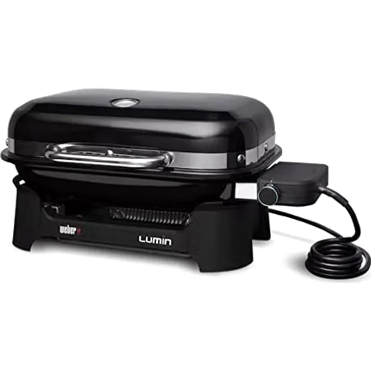 Weber Lumin 1000 Compact black Elektrogrill mit GRUP_BARBACOAS WEBER® Q™ & E-power – Bild 1