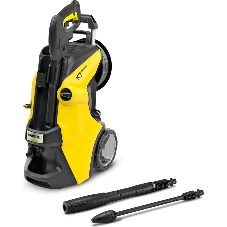Kärcher Hochdruckreiniger K 7 Premium Power Flex, wassergekühlter Motor, PremiumFlex-Hochdruckschlauch, Vario Power-Strahlrohr, Dreckfräser – Bild 1