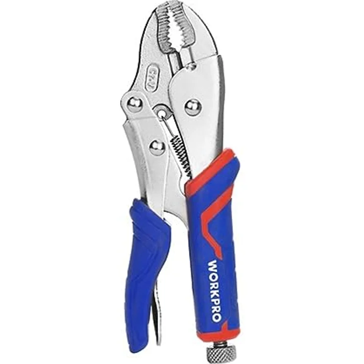 WORKPRO 250 mm CR-V gebogene Sicherungszange, Chrom-Vanadium-Stahlbacke, Druckbeständig, Drahtschneider, geschmiedet aus Hartstahl – Bild 5