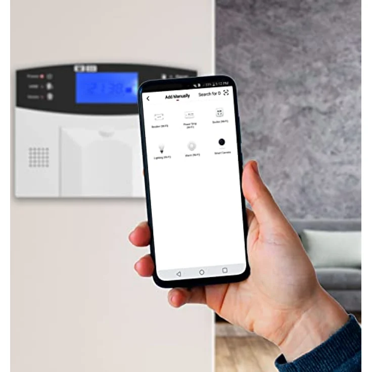 MKT M2B-4 GSM Funk Alarmanlagensystem Set aus 17 Teilen LCD Display – Bild 7