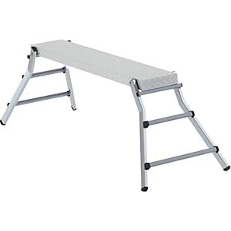 GÜNZBURGER STEIGTECHNIK Aluminium-Arbeitsdiele ML mit Klappfüßen – Bild 2