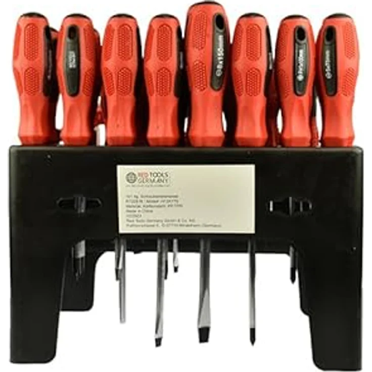 Red Tools Schraubendreher- und Bit-Set XXL - 101 teilig - Winkel- und Präzisionsschraubendreher - inkl. Stecknüsse - PZ,PH,T, Vierkant, Innensechskant u.v.m. – Bild 5