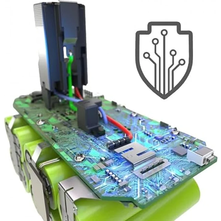 RYOBI ONE+ RB1850X 18V 5Ah Lithium+ Akku mit Akku-Ladestandsanzeige, stoßgeschütztem Design und IntelliCell™ – Bild 5