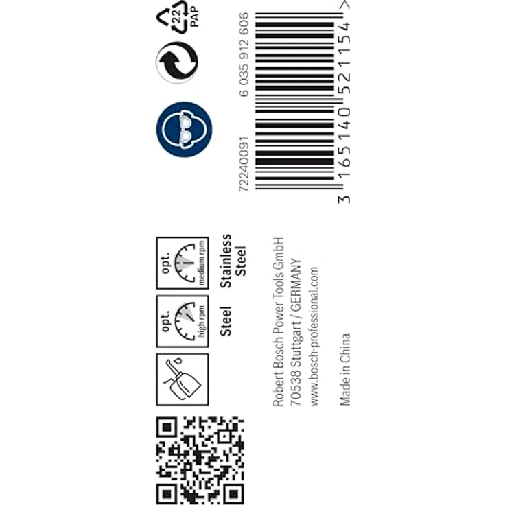 Bosch Professional Metallbohrer HSS-Cobalt (10 Stück, Ø 4 mm) – Bild 5