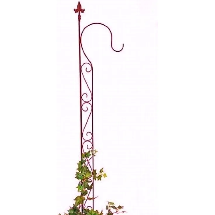 DanDiBo Rankhilfe mit Halter 23299 Rankgitter aus Metall H-144 cm B-27 cm Kletterhilfe