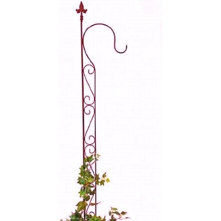 DanDiBo Rankhilfe mit Halter 23299 Rankgitter aus Metall H-144 cm B-27 cm Kletterhilfe