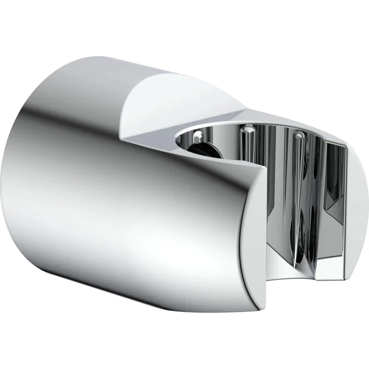 Schütte BH-2Pr, Brausehalter Wandmontage aus verchromtem Kunststoff, geeignet für handelsübliche Handbrausen