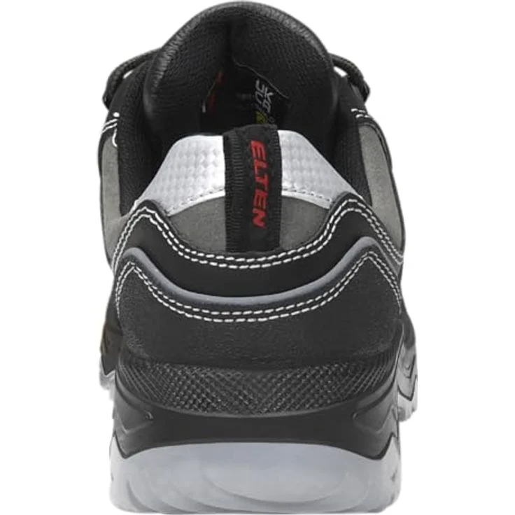 ELTEN LEN ESD S3S Sicherheitsschuh (Schuhkarton, Paar) - ELTEN Sicherheitshalbschuh, LEN ESD S3S, Rindleder/Hydrophobiertes Nubukleder/Mikrofaser, Atmungsaktives Textilfutter, EN ISO 20345:2022 S3S FO/SR, Form A – Bild 5