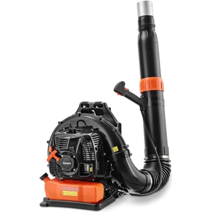 FUXTEC FX-LBP185TPRO, Rückentragbarer Benzin Laubbläser mit 85 cm³ Motor, 4,0 kW Leistung und 95 m/s Luftgeschwindigkeit – Bild 8
