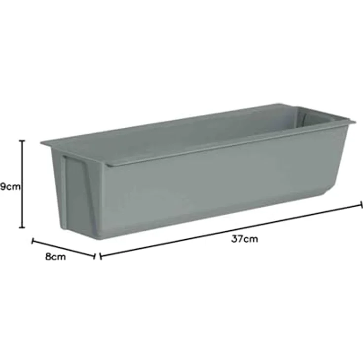 Pflanzgefäß Easy, für Europaletten, Kunststoff 36,8 x 9 x 9,5cm – Bild 6