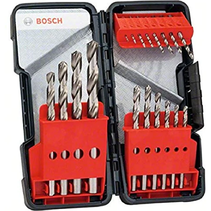 Bosch Professional 18tlg. Metallbohrer-Set HSS-G geschliffen Toughbox – Bild 2