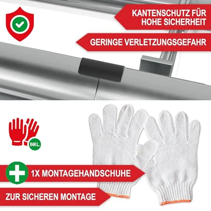 Onbest Metall Hochbeet XXL, stabil und wetterfestes Gemüsebeet/Kräutergarten aus Stahl, Silber, 120x60x60cm, pflegeleicht mit Zubehör – Bild 5