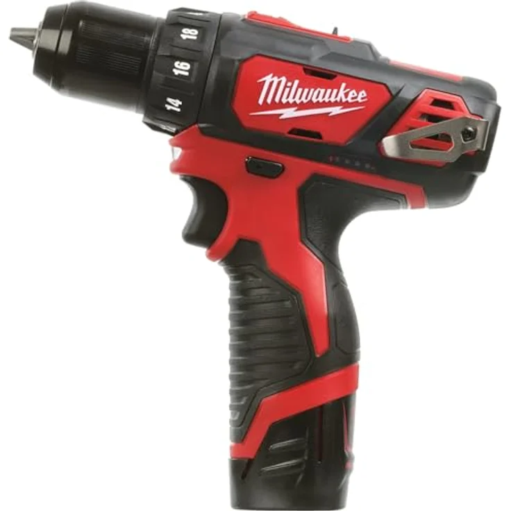 Milwaukee Akku-Bohrschrauber 4933441915 M12BDD-202C 2x 12V-2,0Ah Li-Ion, 1 W, 12 V – Bild 2