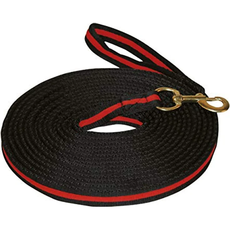 Kerbl 321491 Softlonge 8 m, schwarz / rot – Bild 3