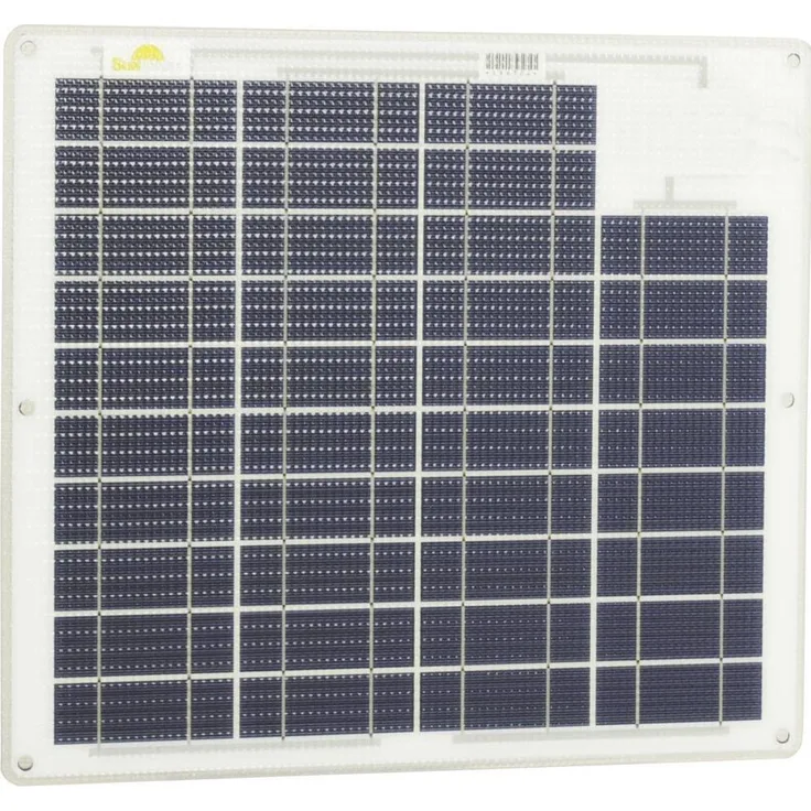 Sunware SW-40163, Monokristallines Solarmodul 30 Wp, 33 Watt, 12 V, 38 Solarzellen, 1.40 kg