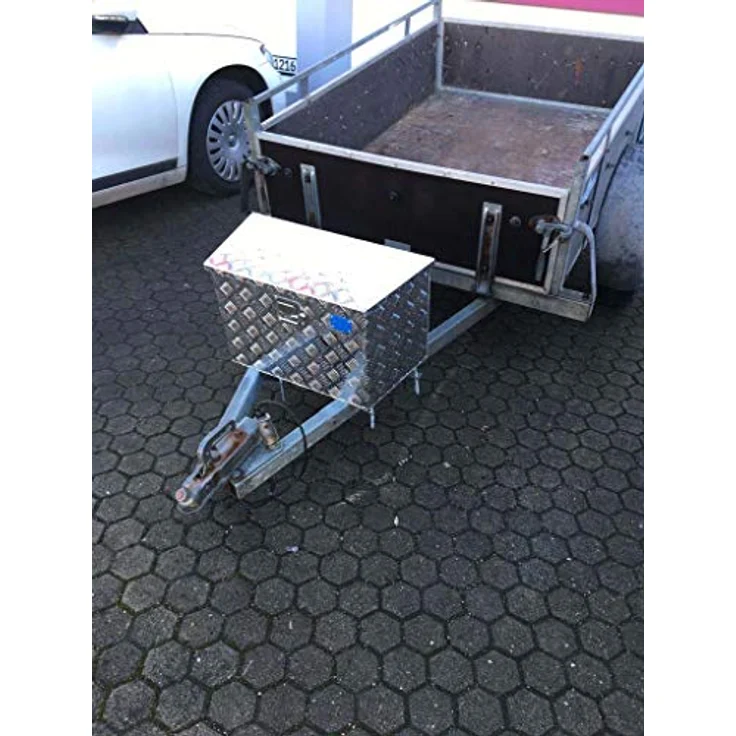 Alutec Transportwagen Truck 23, Aluminium-Riffelblech mit Anfahr- und Unterfahrschutz, vielseitig nutzbar als Tisch – Bild 6