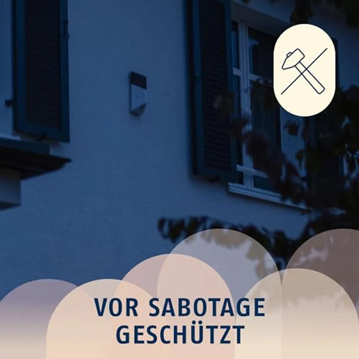 ABUS Außen-Sirene für Smartvest Pro, kabellos, lautstarker Alarm mit rotem LED-Blitzlicht, Schutz gegen Einbruch/Diebstahl, IP44 wettergeschützt – Bild 4