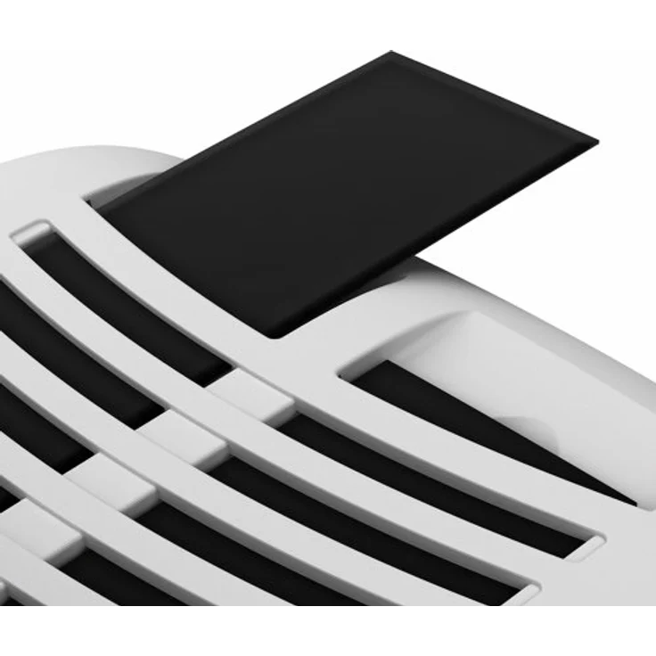 Ferplast Katzentoilette mit Deckel, Katzenklo, mit zwei Aktivkohlefiltern gegen schlechte Gerüche, Schwingtür und Griff, 52,5 X 39,5 X 38 cm Bordeaux – Bild 5