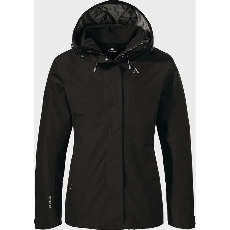 Schöffel Doppeljacke Hiking 3in1 Jacket Style Okere WMS, Outdoor-Jacke mit 10.000 mm Wassersäule, grau