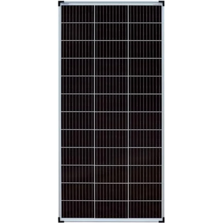 enjoy solar Solarmodul Eco Line ES200M36, Monokristallin PERC 200W für Garten und Wohnmobil, wetterfest mit IP68 Anschluss und Bypass Diode – Bild 1