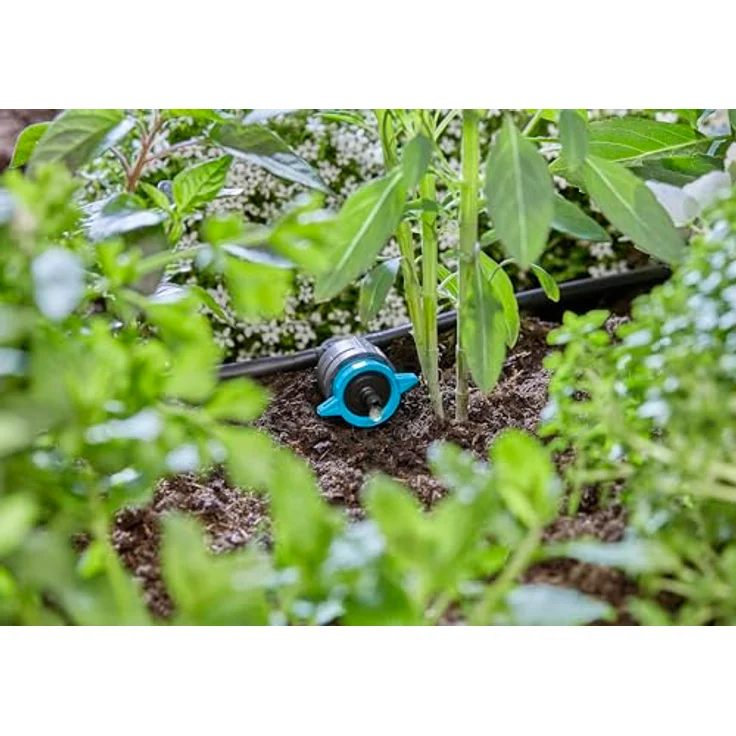 GARDENA Micro-Drip-System Regulierbarer Reihentropfer 1-8 l-h, druckregulierend - Inhalt: 5 Reihentropfer, 1 Verschlusskappe (13314-20) - Preisvergleich – Bild 5