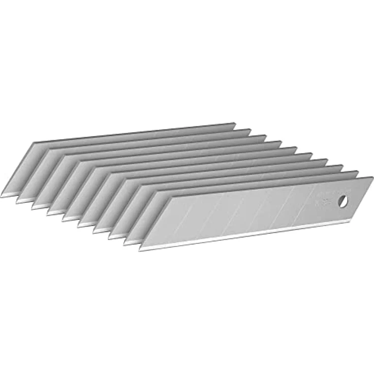 Stanley Abbrechklingen (25 mm, gerade Schneide, 0,7 mm Schneidstärke, 110 mm Klingenlänge) 10 Stück, 0-11-325 – Bild 3