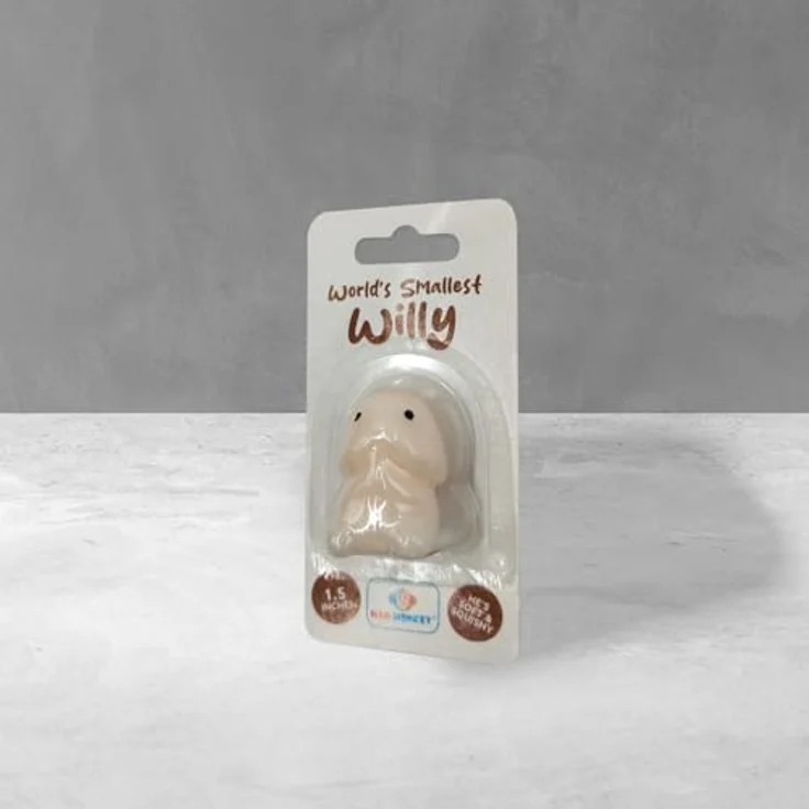 Mad Monkey Worlds Smallest Willy, Anti-Stress Ball-Scherzartikel aus dehnbarem Silikon für Erwachsene – Bild 7