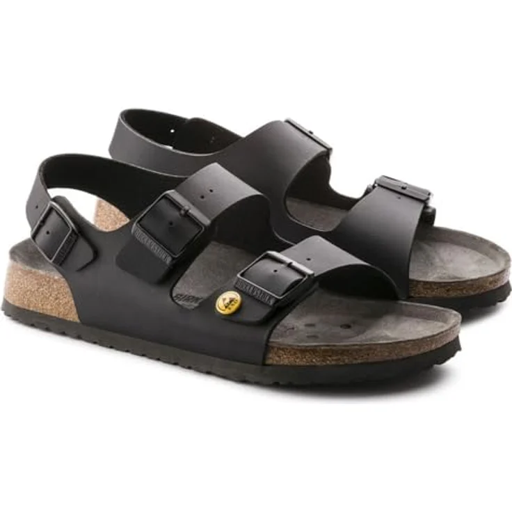 Birkenstock Milano BF ESD Unisex Sandale schwarz 40 EU - Preisvergleich – Bild 4