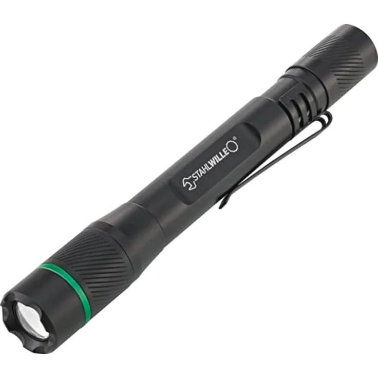 STAHLWILLE 13136 SL 850, wiederaufladbare LED Stiftleuchte bis 850 lm, Gehäuse aus Aluminium, 3 h Leuchtdauer, Schwarz – Bild 1