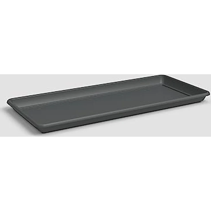 VENEZIA RECHTECKIGE UNTERTASSE ANTHRAZIT, XL 80 cm