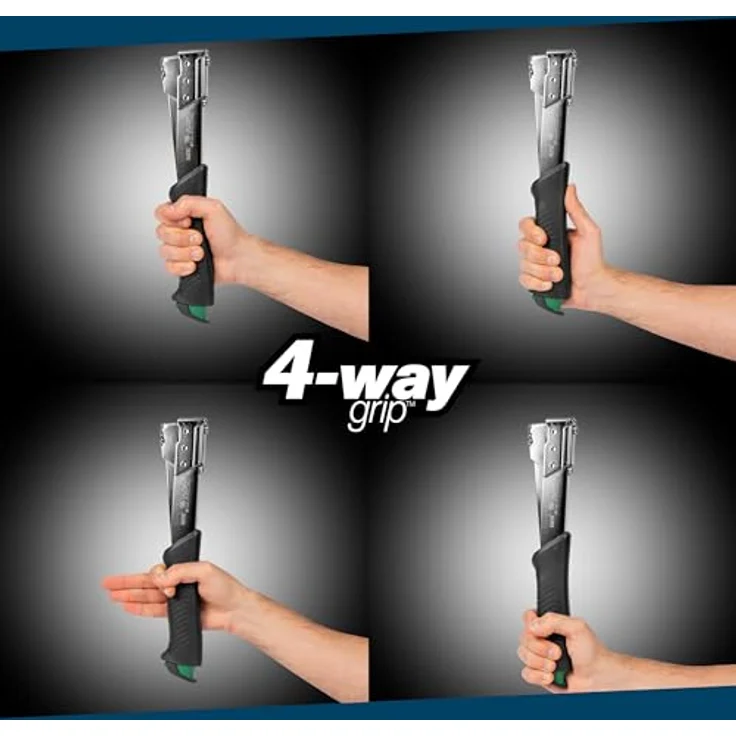 Rapid R311 Hammertacker, Profi Schlagtacker Typ 140 für Flachdrahtklammern 6-12mm, robuster Ganzstahl mit ergonomischem Griff – Bild 7