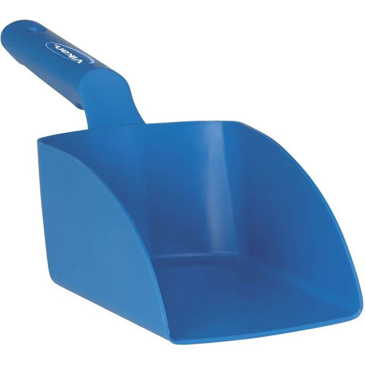 Vikan Schaufel, Halal und Kosher konform, 1 Liter, Polypropylene, Farbkodierung für Lebensmittelindustrie geeignet, weiß
