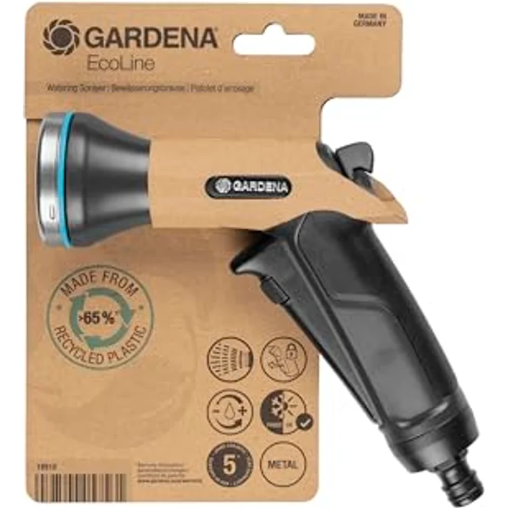 Gardena Bewässerungsbrause 'EcoLine' schwarz – Bild 5