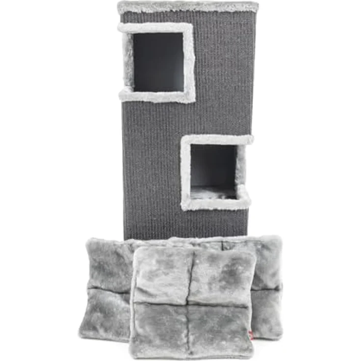 Canadian Cat Company Kratzbaum Kratzturm Patrick, Katzenhaus, Kratzbaum, 35 x 35 x 90 cm – Bild 5