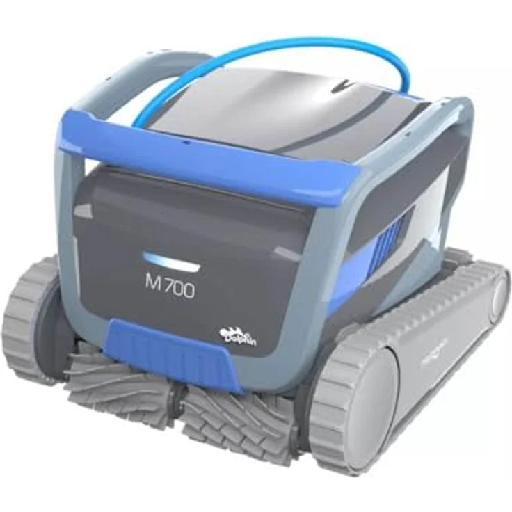 Dolphin M700 Poolroboter mit Spezial PVC Bürsten, gyroskopisches Navigationssystem, Powerstream-Mobilitätssystem, 18 Meter Kabellänge – Bild 3