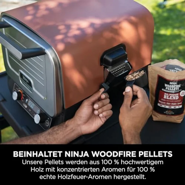 Ninja Woodfire Elektrischer Outdoor Ofen, Pizzaofen und Smoker OO101EU – Bild 8