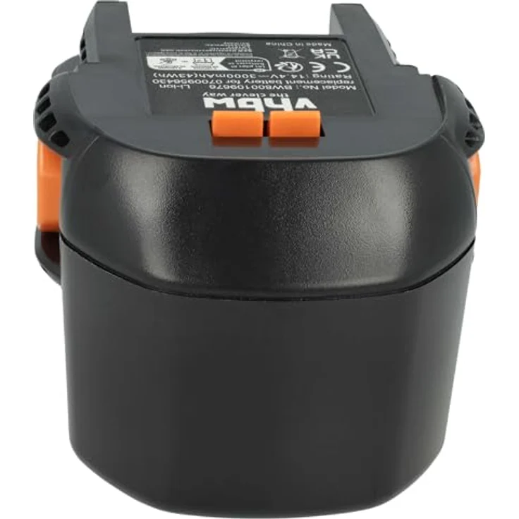 vhbw 2x Akku für AEG BSB 14 C, BSB 14 STX, BSB 14G, 3000 mAh, Li-Ion, 14,4 V, schwarz – Bild 8
