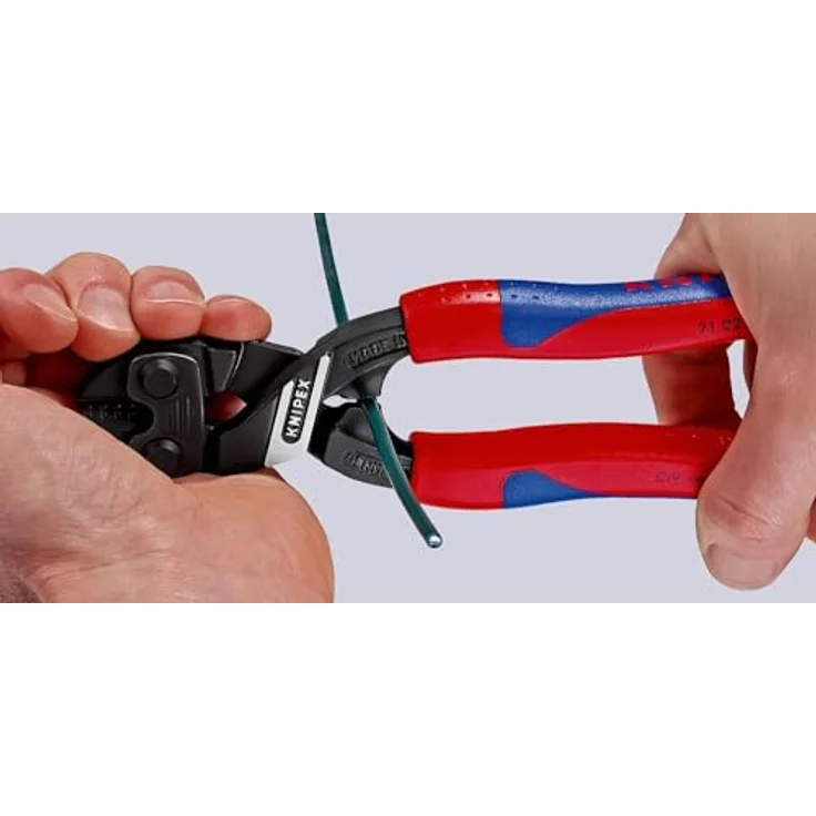KNIPEX 71 02 200 CoBolt Kompakt-Bolzenschneider schwarz atramentiert mit schlanken Mehrkomponenten-Hüllen 200 mm – Bild 4