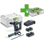 Festool Akku-Bohrhammer BHC 18 HPC 4,0 I-Plus Organizer Edition