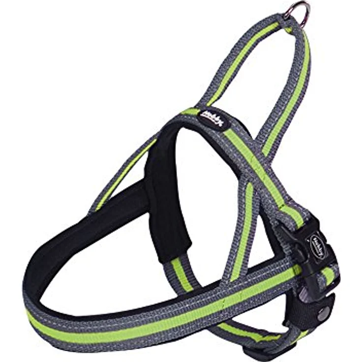 Nobby Norwegergeschirr Variado, neon gelb B: 25/35mm, L: 46cm + 60-76 cm, 1 Stück – Bild 1