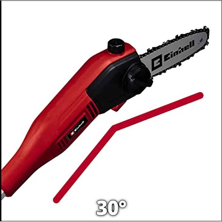 Einhell Elektro-Hochentaster GC-EC 7520 T (750 W, 18 cm Schnittlänge, 11 m/s max. Kettengeschwindigkeit, automatische Kettenschmierung) – Bild 4