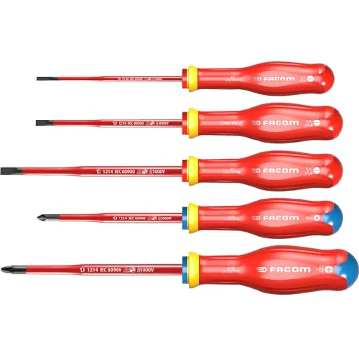 Facom Schraubendreherbox, Multi, 5 Stück