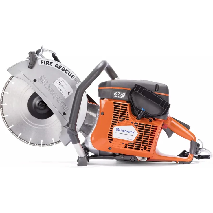 Husqvarna K770 Rettungsmotorschere, 300 mm, 3.7 kW, mit digitalem Zündsystem, für Rettungs- und Räumarbeiten, ohne Trennscheibe