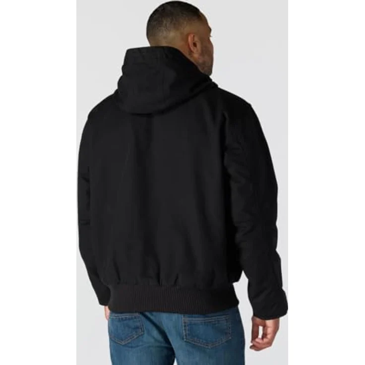 Carhartt Duck Active Arbeitsjacke, XXL, 100% Baumwollcanvas, Cordura Nylon-Steppfutter mit 3M Thinsulate Isolierung, integrierte Kapuze, verstärkte Taschen, dreifach genähte Nähte – Bild 3