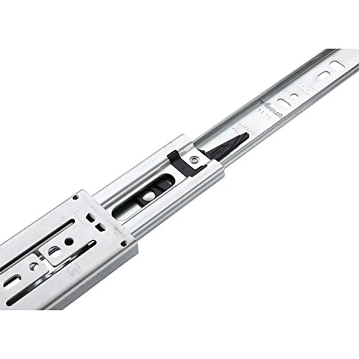 Accuride Schubladenauszüge Kugel-Vollauszüge 3832 350mm 45kg hell chromatiert – Bild 5