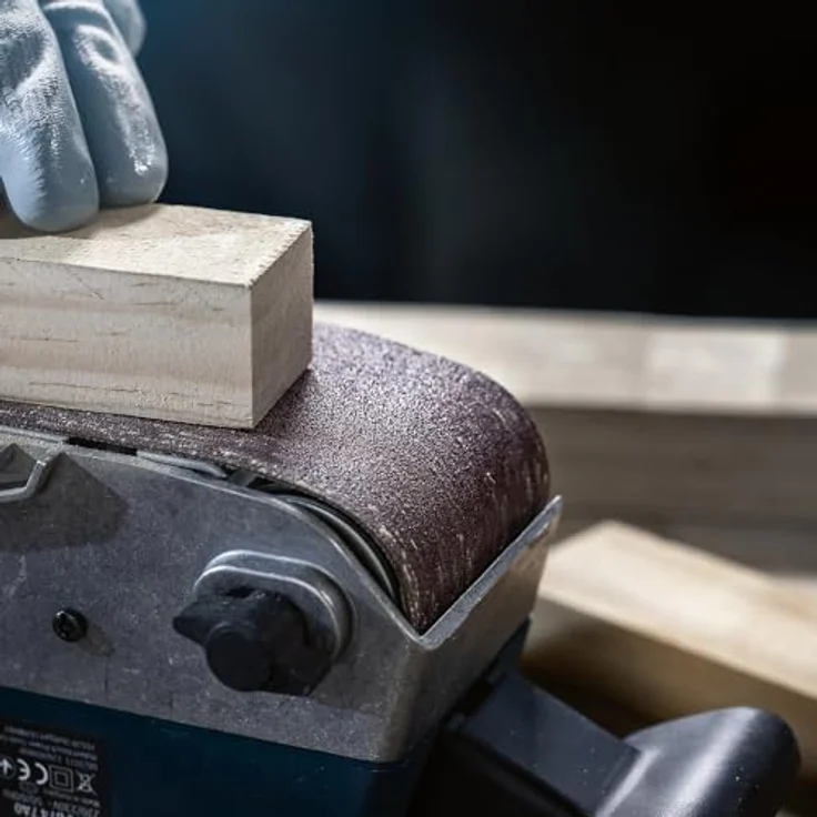 Bosch Professional Schleifband für Bandschleifer Holz und Farbe Best for Wood and Paint (3 Stück, Körnung 80, X440) – Bild 13