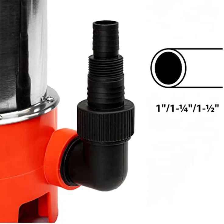 GRAFner Schmutzwassertauchpumpe 1100 Watt 20.000 l/h Schmutzwasserpumpe Tauchmotorpumpe – Bild 5