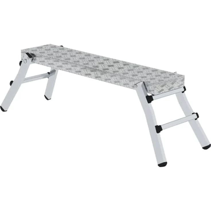 GÜNZBURGER STEIGTECHNIK Aluminium-Arbeitsdiele ML mit Klappfüßen – Bild 2