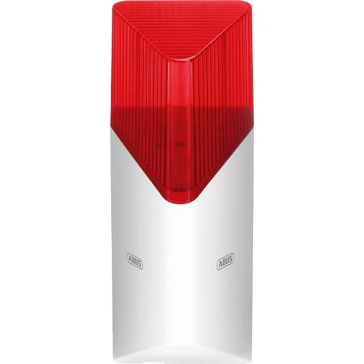 ABUS Außen-Sirene für Smartvest Pro, kabellos, lautstarker Alarm mit rotem LED-Blitzlicht, Schutz gegen Einbruch/Diebstahl, IP44 wettergeschützt – Bild 1