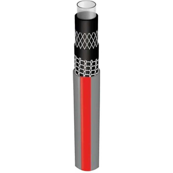 Vartco Professional Plus 6-lagiger Gartenschlauch, flexibler Lebensmittelschlauch mit Torsion-Free System, UV-beständig, 30 Bar, 1/2" 20m – Bild 3